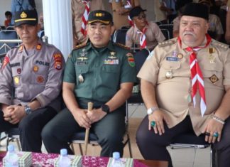 Pawai Tunas Kelapa Meriahkan HUT Pramuka ke-64 di Bengkulu Selatan