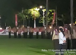 Kwarda Pramuka Bengkulu Gelar Ulang Janji dan Renungan Hari Pramuka ke-64
