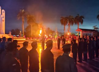 Bengkulu gelar Apel Kehormatan dan Renungan Suci HUT RI ke-80