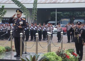 Polda Bengkulu gelar Upacara Bendera peringati HUT RI ke-80