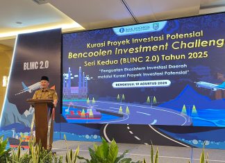 BLINC 2.0 Resmi Dibuka, Pemprov Bengkulu Optimistis Capai Target Investasi