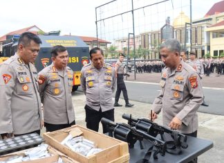 Polda Bengkulu Perkuat Sarana Prasarana Samapta Demi Rasa Aman Masyarakat