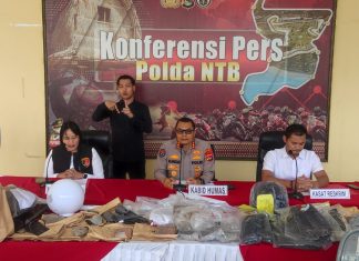Polda NTB Tetapkan 20 Tersangka Kasus Pengerusakan dan Penjarahan Saat Unjuk Rasa 30 Agustus