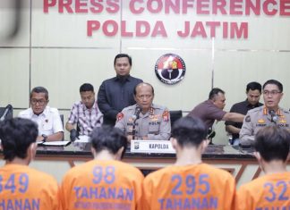 Polda Jatim Ungkap Ratusan Pelaku Aksi Anarkis di 10 Kota, Kerugian Capai Rp256 Miliar