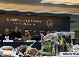 Enam Penghasut Aksi Unjuk Rasa Jakarta Ditangkap Polda Metro Jaya