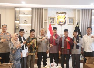 Kapolda Bengkulu Terima Silaturahmi dari Ketua Badan Musyawarah Adat Provinsi Bengkulu