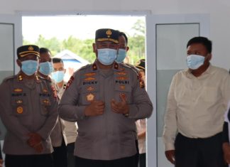 Wakapolda Bengkulu Tinjau Dapur Satuan Pelayanan Pemenuhan Gizi Yayasan Kemala Bhayangkari Polres Bengkulu Selatan