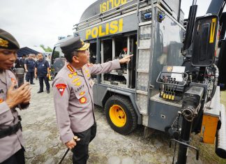 Kapolri Cek Langsung Personel-Sarpras Polda DIY, Pastikan Siap Hadapi Potensi Bencana