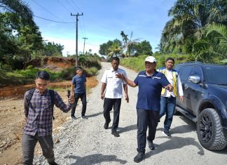 Pembangunan Jalan Bengkulu Utara Capai 18 Kilometer, Wagub Mian Lakukan Peninjauan