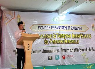 Pj Sekda Bengkulu Tekankan Peran Masjid sebagai Pusat Pembinaan Umat