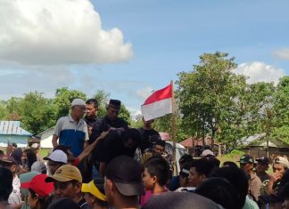 Ratusan Warga Lebong Gelar Aksi Damai Pertahankan Tanah Ulayat di Desa Garut
