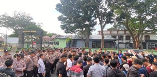 Aksi BEM SI Bengkulu Desak Transparansi Kasus Kekerasan Aktivis