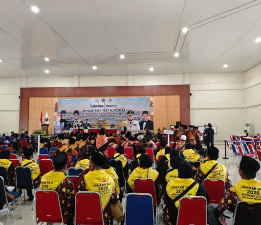 Kloter 3 Bengkulu Tiba Bertahap, Jemaah Haji Jalani Proses Administrasi dan Kesehatan