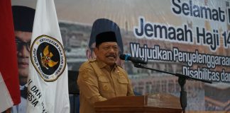 Wagub Mian Lepas 387 Calon Jemaah Haji, Tekankan Kesabaran dan Keikhlasan