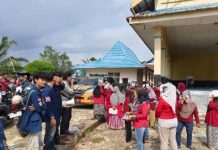 Aksi Aliansi Muda Melawan di Sungai Lemau, Tuntut Penanganan Abrasi dan Tambang Ilegal